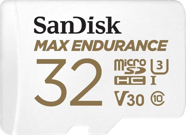 Kartë memorije SanDisk Max Endurance, microSDHC 32GB, Class 10 UHS I U3 V30