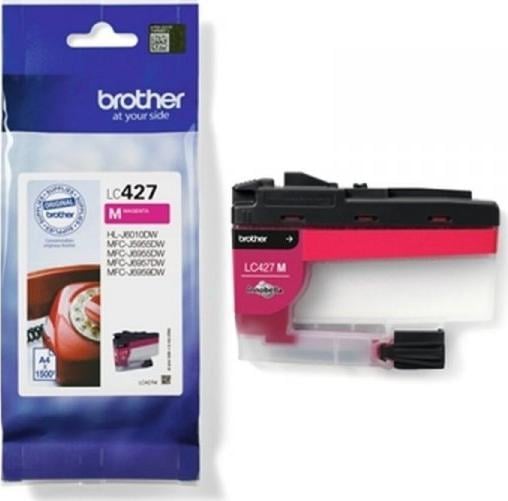 Patronë boje Brother LC-427M, magenta, për MFC-J5955