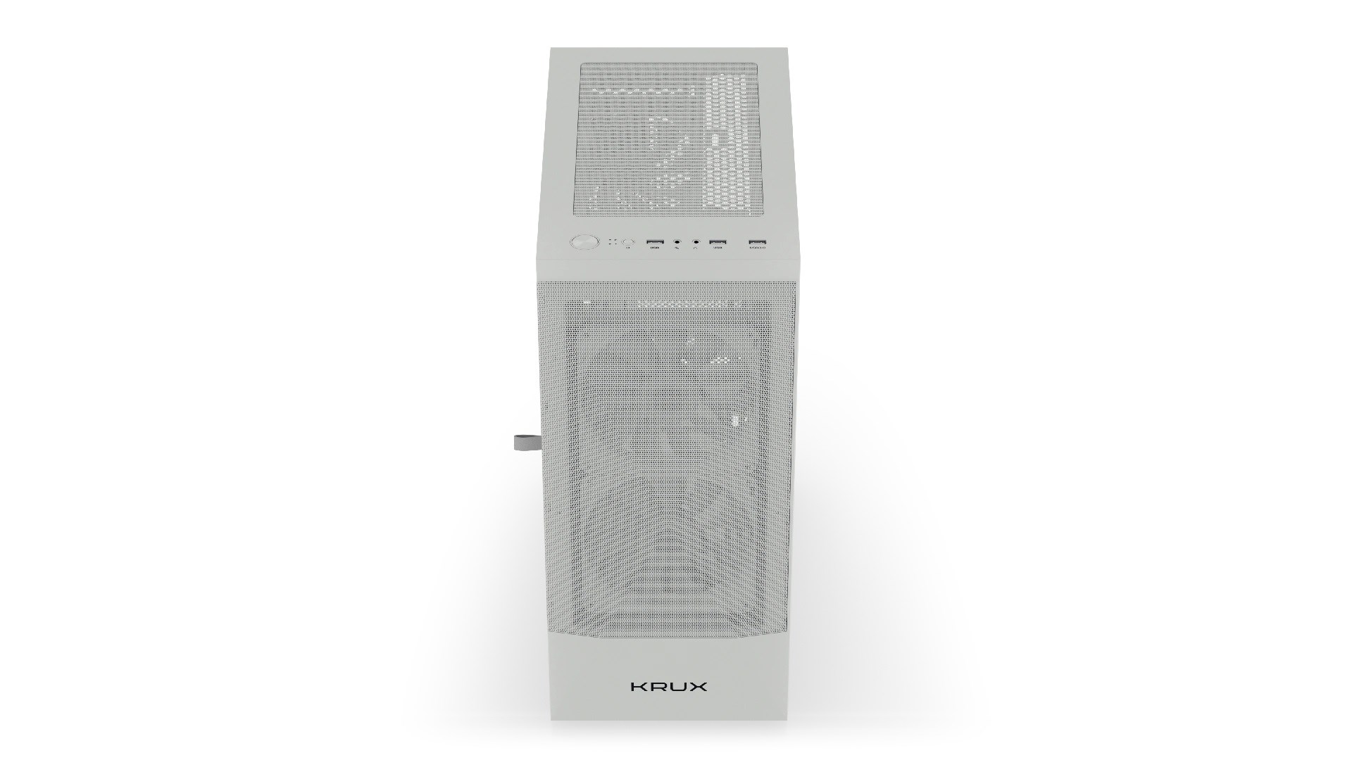Kornizë kompjuteri Krux Vako KRXD005, RGB, ATX, e bardhë