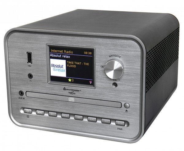 Radio CD Soundmaster ICD1050SW, Internet Radio, DAB+, USB, argjendtë