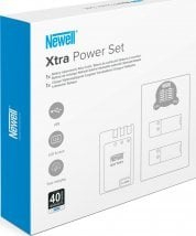 Сет полнач со батерија Newell Xtra Power DL-USB-C NP-FZ100 за Sony, 2 канали, USB-C, црн