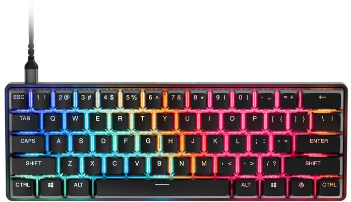 Tastierë gaming SteelSeries Apex Pro Mini Gen 3, OmniPoint 3.0, RGB, layout gjerman