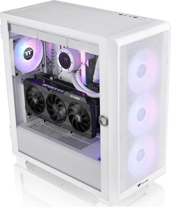 Kasë Thermaltake Thermaltake S250 ARGB, e bardhë, Midi Tower
