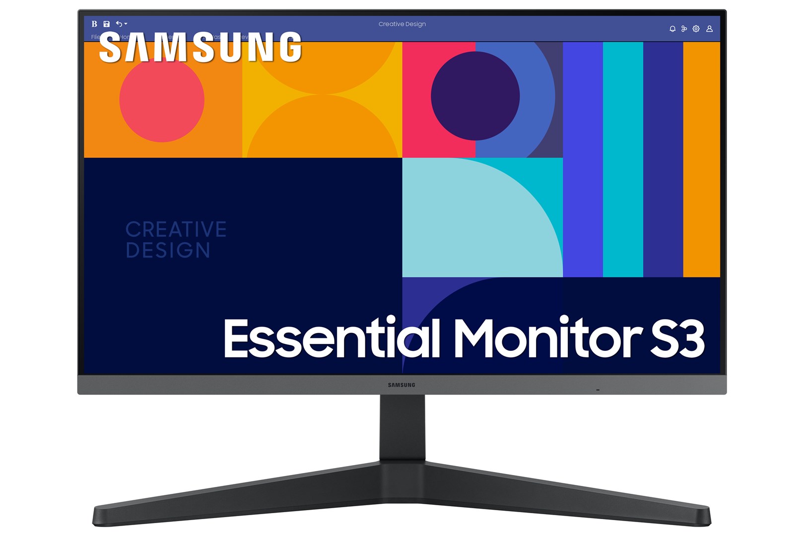 Monitor Samsung Essential Monitor, 24", 1920 x 1080, 100 Hz, i zi