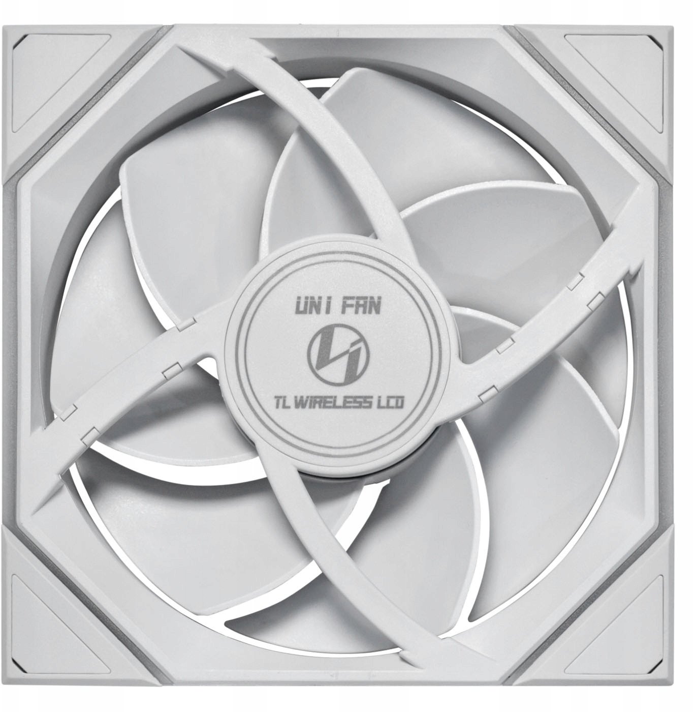 Ventilator kase Lian Li UNI FAN TL LCD Wireless Reverse Blade 140mm, ARGB PWM, i bardhë