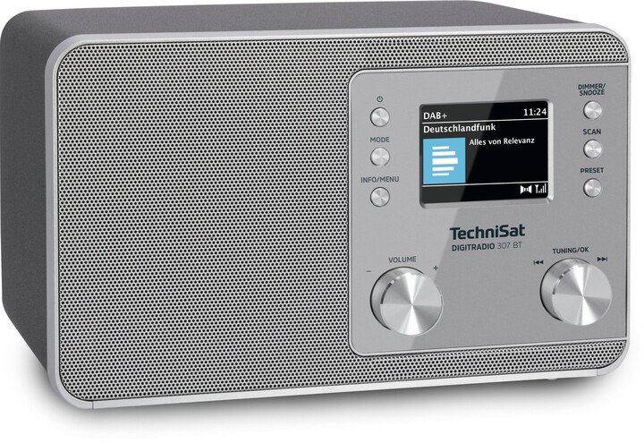 Radio TechniSat DigitRadio 307 BT, e argjendtë