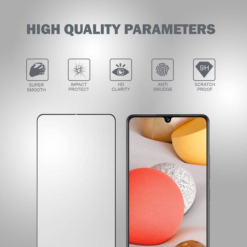 Mbrojtës ekrani Crong 3D Armour Glass për Samsung Galaxy A42 5G, xham i temperuar 9H, transparencë e lartë