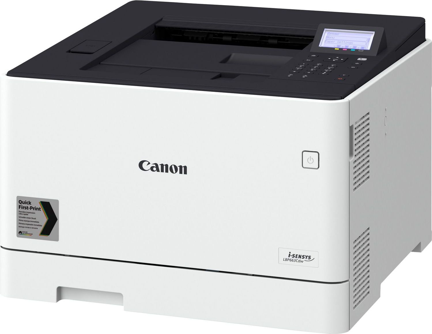 Printer laser me ngjyra Canon I SENSYS LBP663Cdw, A4, duplex, i bardhë