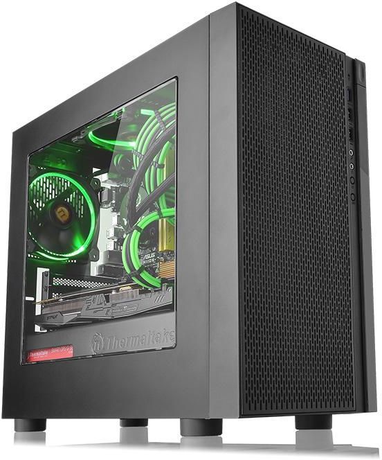 Kasë Thermaltake Versa H18 Window, Micro Tower