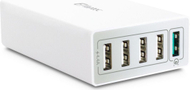 Karikues desktop Fantec 1954, 5x USB A, 2.4A, i bardhë