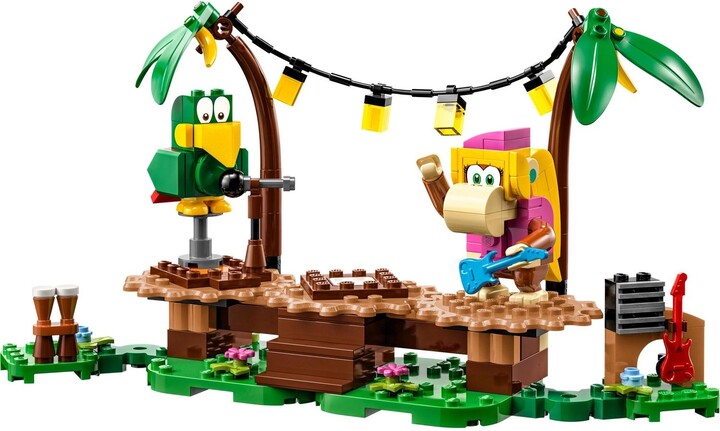 Set LEGO® Super Mario™ 71421 Dixie Kong and the Jungle Concert - Expansion Set