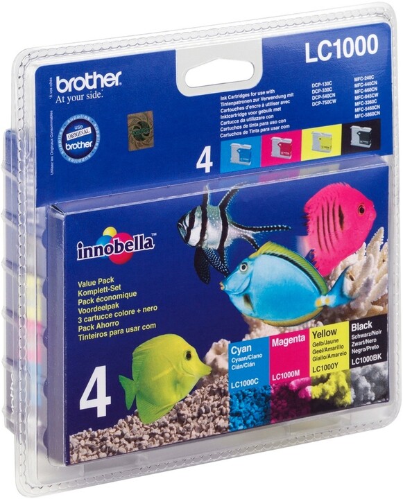Set ngjyrash Brother LC-1000 VALBP