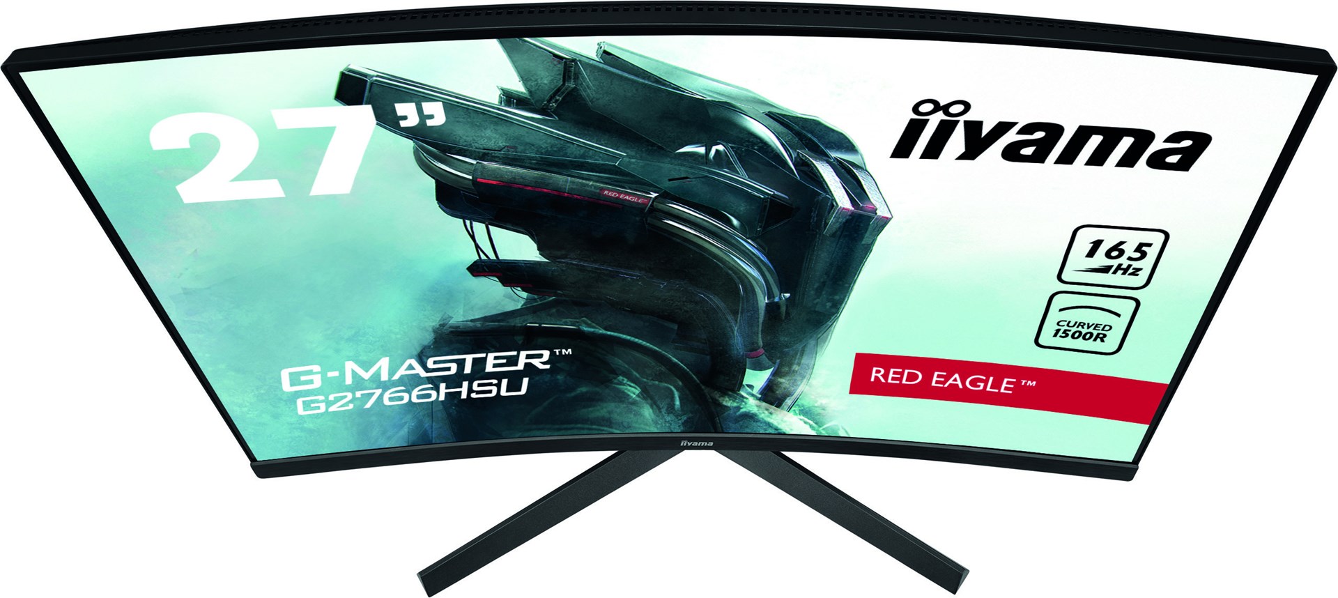 Monitor iiyama G-MASTER G2766HSU-B1, 27", 1920 x 1080, Full HD, 165 Hz, i zi