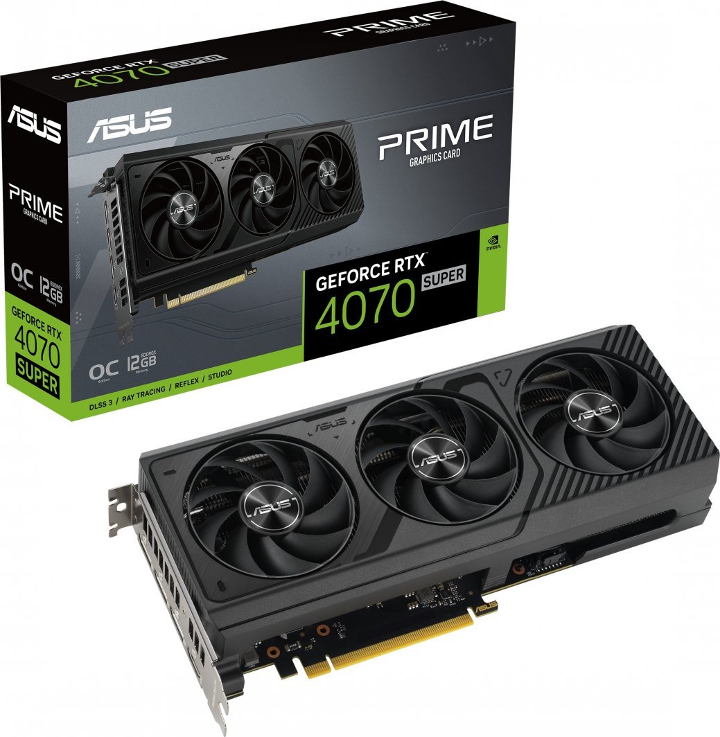 Kartelë grafike Asus Prime GeForce RTX 4070 SUPER 12GB GDDR6X