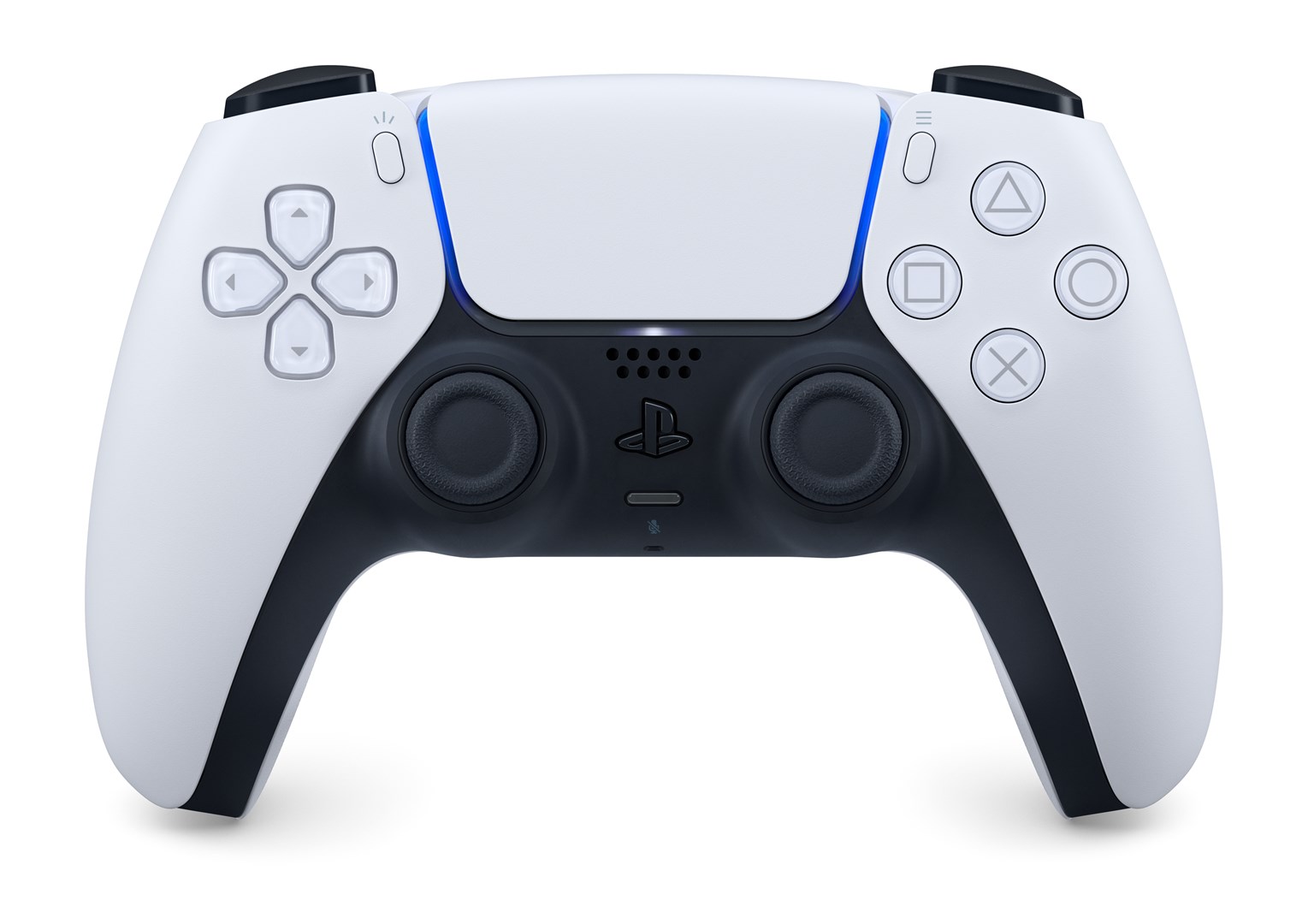 Kontroller Sony DualSense, PlayStation 5, Bluetooth, USB, e bardhë / zezë