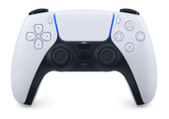 Kontroller Sony DualSense, PlayStation 5, Bluetooth, USB, e bardhë / zezë