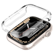 Mbështjellës për Apple Watch 9/8/7 41mmSpigen Thin Fit, transparent