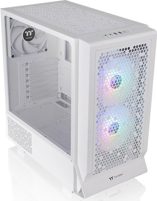 Kasë Thermaltake Ceres 330 TG ARGB, e bardhë, Midi Tower
