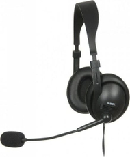 Kufje me mikrofon iBOX SHPIW1MV, me kabllo 2m, kontroll volumit, të zeza