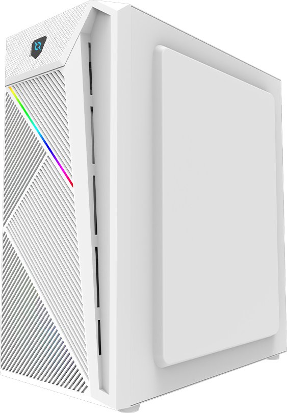 Kuti kompjuterike Aqirys BellatrixPRO MiniTower, akrilik, RGB, e bardhë