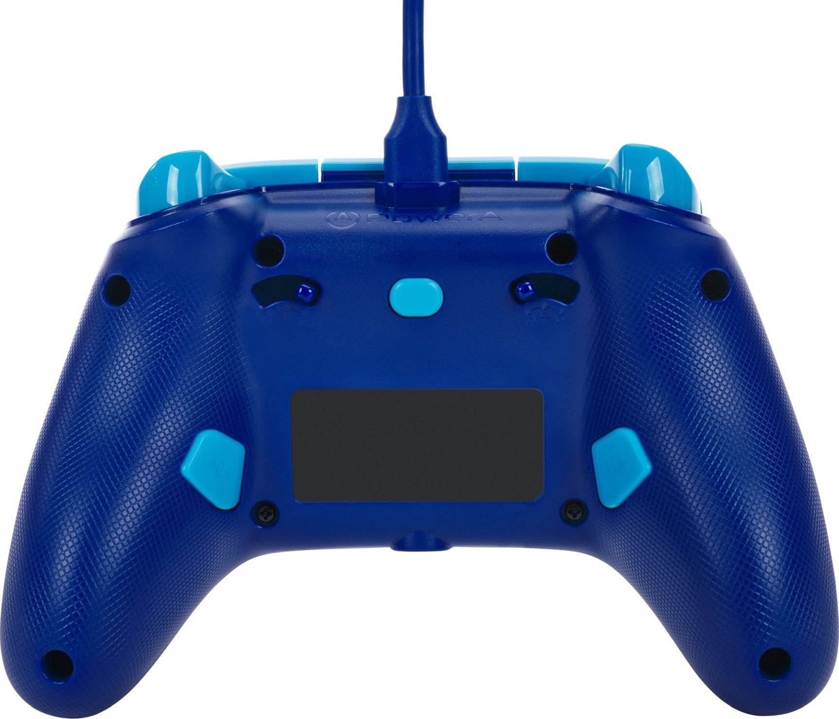 Gamepad PowerA XBGP0229-01, me kabllo USB, për Xbox Series X S, blu kuqe bardhë