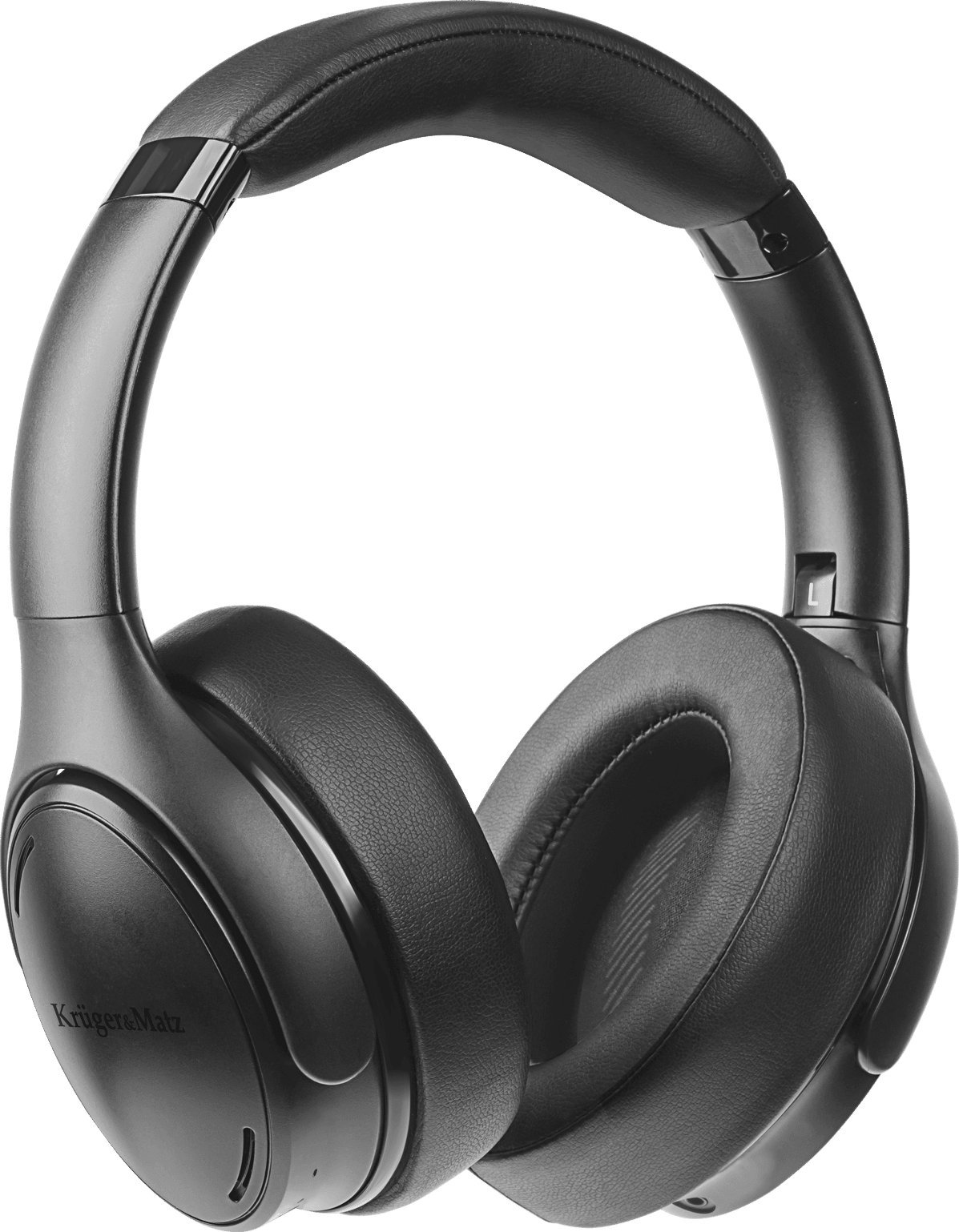 Kufje wireless Kruger&amp;Matz F3A, ANC, Bluetooth 5.0, të zeza