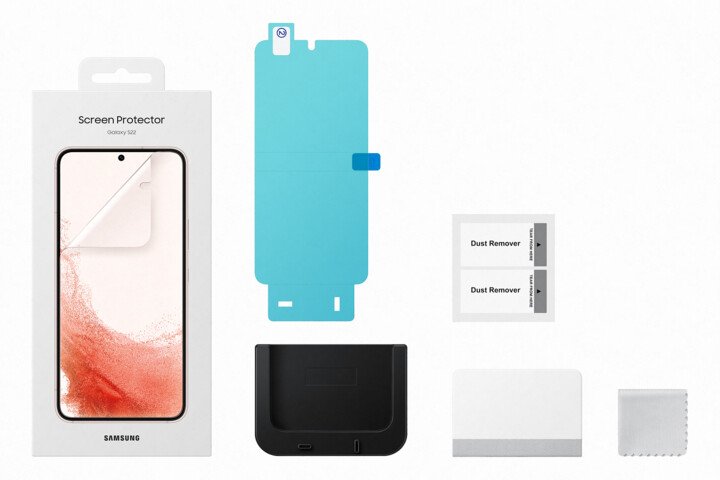 Foli mbrojtëse Samsung për Galaxy S22, transparente