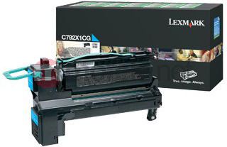 Toner origjinal Lexmark C792X1CG, Cyan