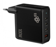 Karikues muri Lenovo GaN, 100W, 3x USB C USB A, i zi