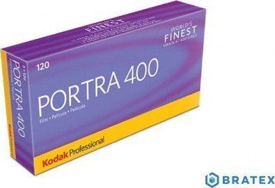 Film fotografik Kodak Portra 400 120, ISO 400, kolor