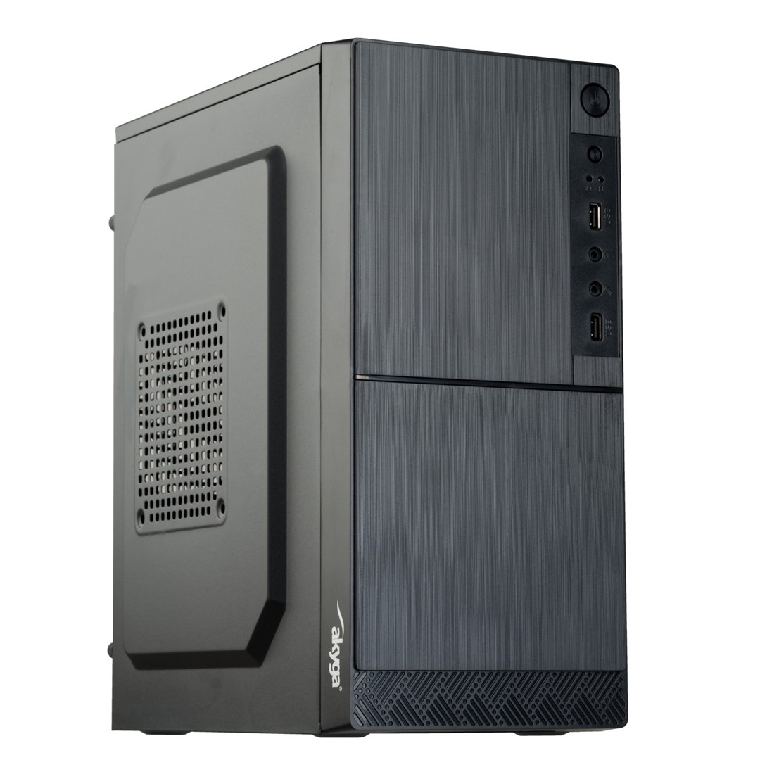 Kuti kompjuteri Akyga AK35BK Micro Tower, Micro ATX, USB 2.0, e zezë