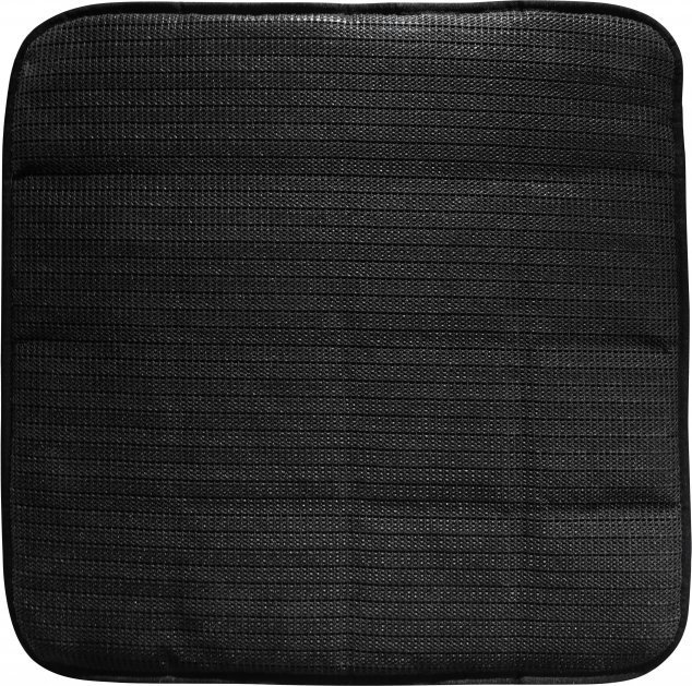 Jastëk ulëse AndaSeat Green-touch, 450x450mm, bambu me karbon natyral, fibër karboni, i zi