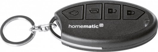 Telekomandë HomeMatic IP Key Fob Remote Control Access, për sistem sigurie, wireless, e zezë