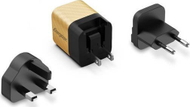 Karikues muri Energizer Ultimate, USB C 20W PD GaN, adapter EU UK US, ngjyrë ari