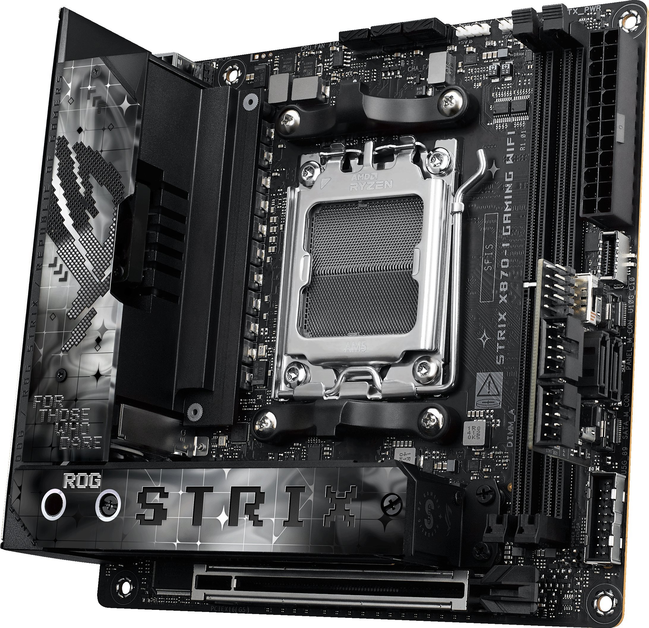Pllakë amë ASUS ROG STRIX X870 I GAMING WIFI, AMD X870, Socket AM5, Mini ITX 3