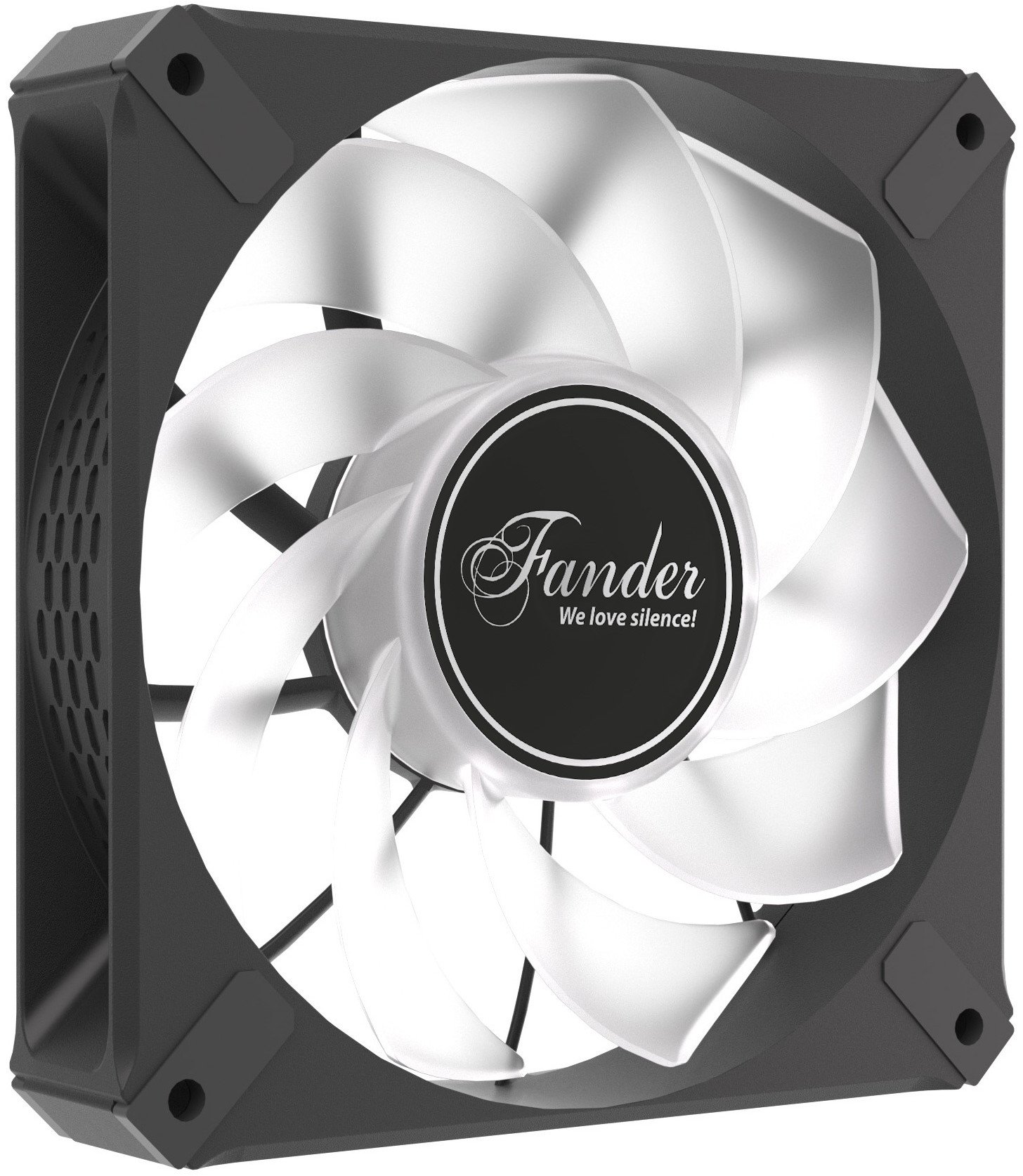 Ventilator PC Fander Roxo P12 ARGB PWM PST Reverse, 120mm, i zi