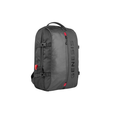 Çantë shpine Genesis PALLAD 410, për laptop 15.6", rezistente ndaj ujit, e zezë