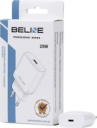 Karikues muri Beline BLNCB25, 25W GaN USB C PD 3.0, i bardhë