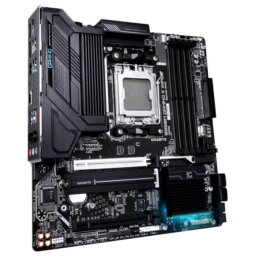 Pllakë amë Gigabyte AMD B850M Gaming X, MATX, Wi-Fi 6E