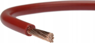 Тркалезен кабел Elpar LgY 1x2.5, 10 m, црвен
