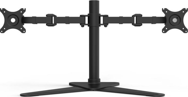 Mbajtëse tavoline për dy monitorë Ergosolid NF22, 10"-30", deri 20 kg, e zezë