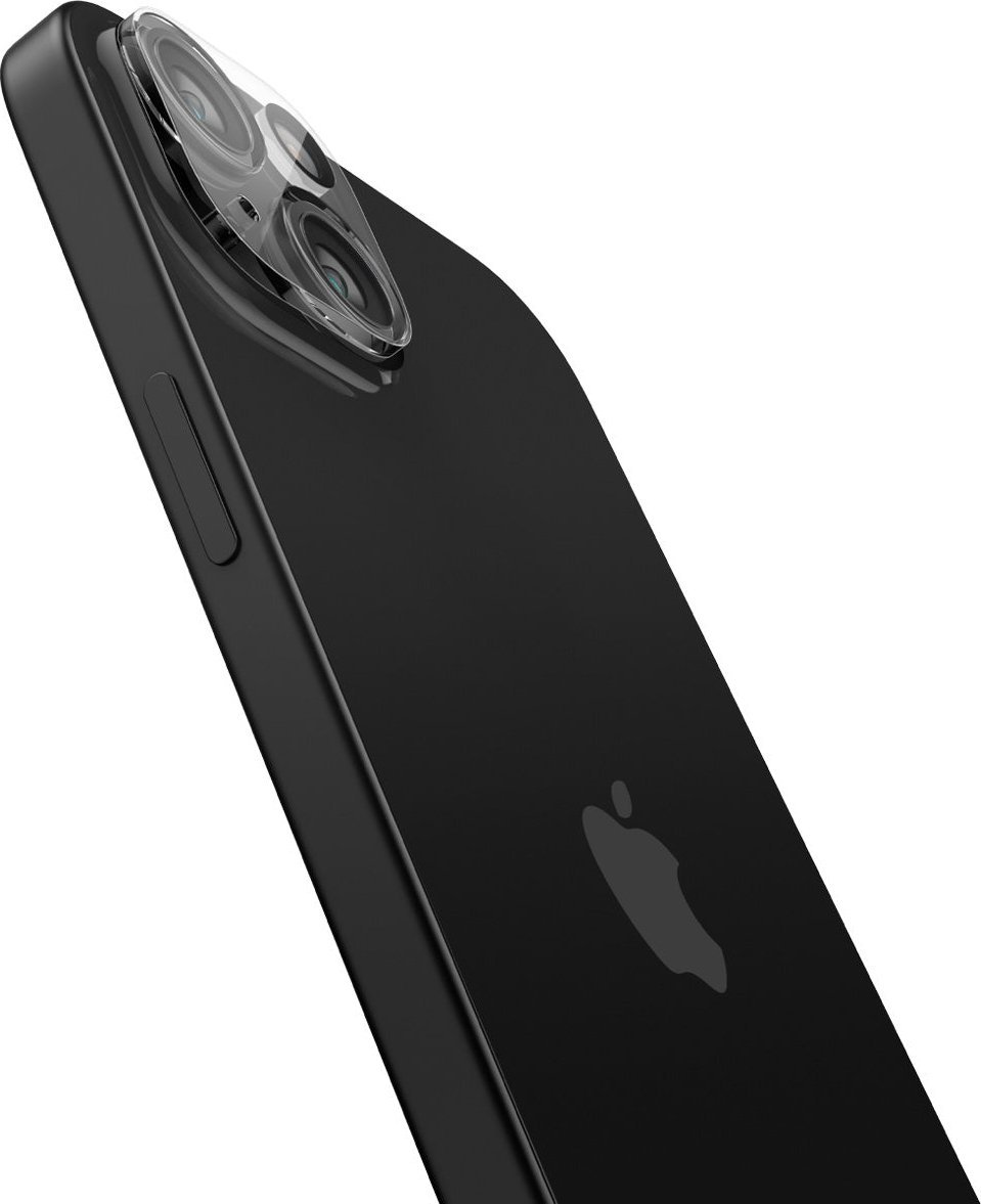 Mbrojtës kamere Spigen Glass tR Optik, set 2 copë, iPhone 15 15 Plus 14 14 Plus, transparent