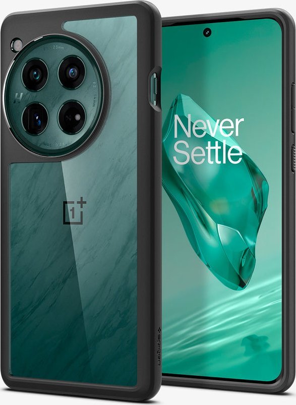 Mbulesë telefoni Spigen Ultra Hybrid, OnePlus 12, matte, e zezë