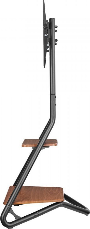 Mbajtëse TV këndore Maclean MC-455, 37-75", 40kg, rafte druri