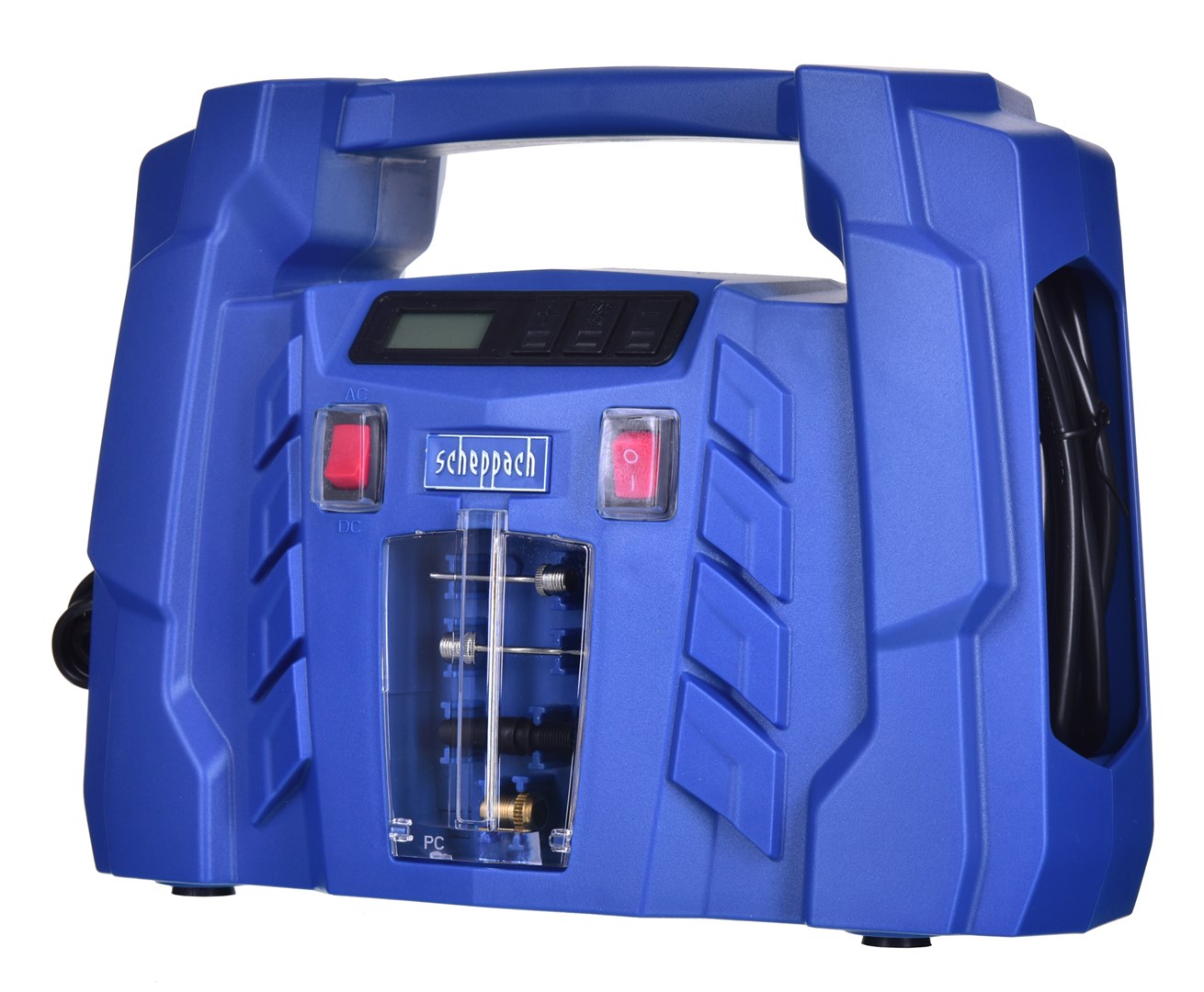 Kompresor portativ Scheppach AIR-FORCE 5, 8 bar, 220-240 V, plastik, i zi