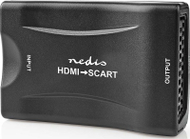 Konvertues HDMI në SCART Nedis, 1080p, Audio Adapter, i zi
