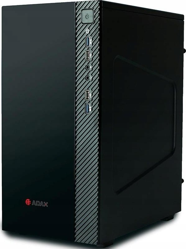 Компјутер Адакс Версо WXPR5600G, Рајзен 5 5600G, 8GB RAM, 500GB SSD, Виндоус 11 Про, црн