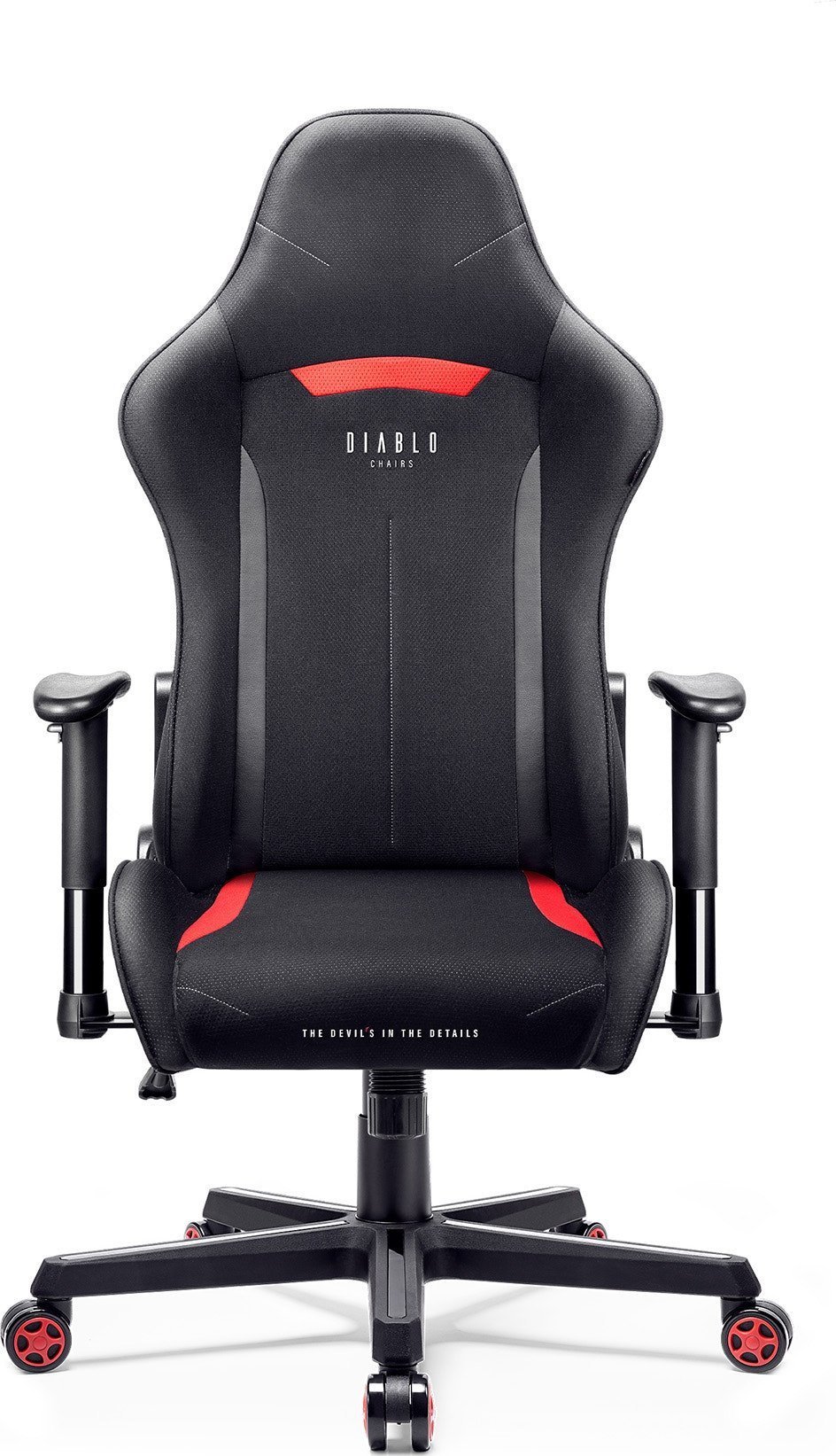 Karrige gaming Diablo Chairs X-ST4RTER, mekanizëm rregullimi, zi e kuqe