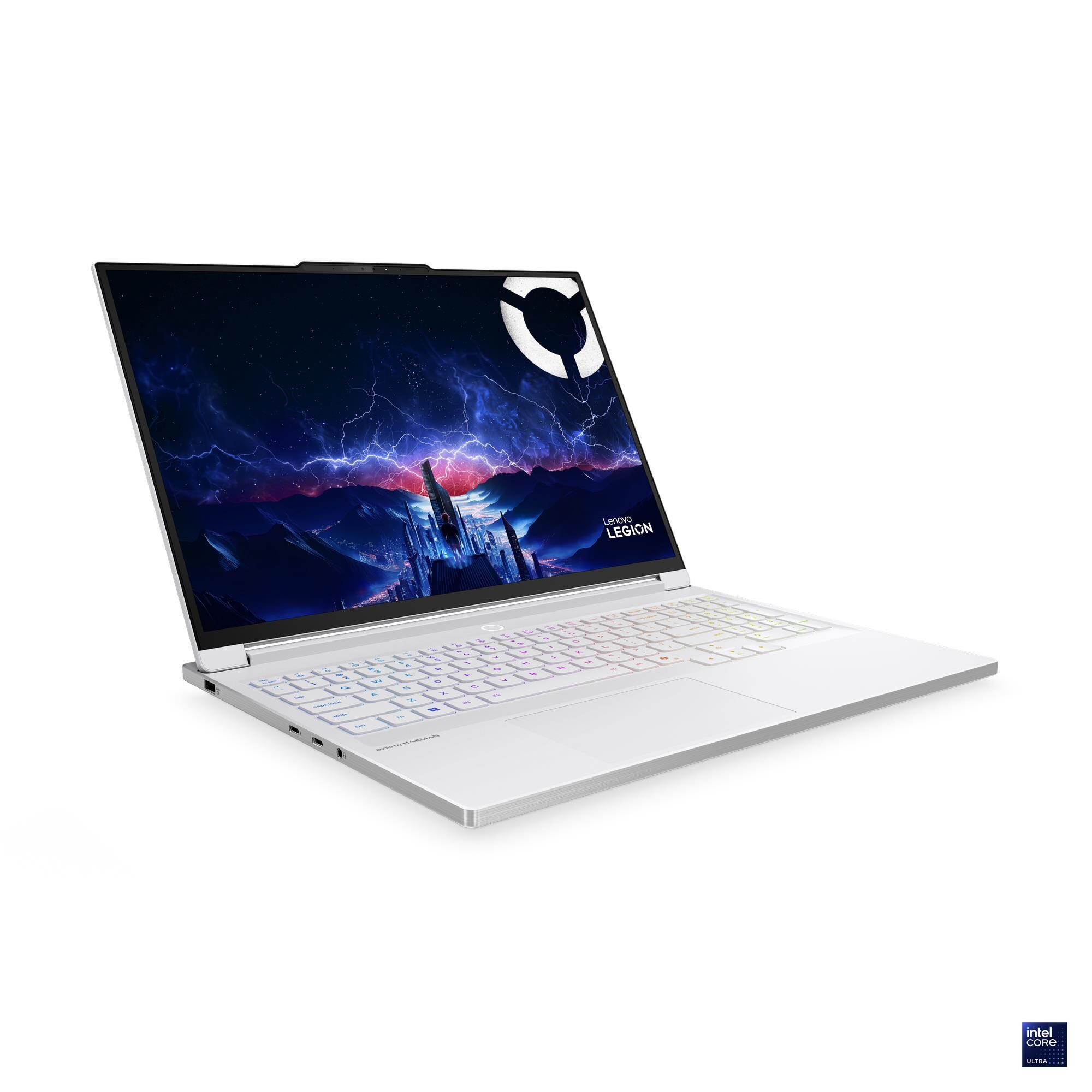 Laptop Lenovo Legion 7 16IAX10, 16", Intel Core Ultra 9 275HX, 32GB RAM, 2TB SSD, NVIDIA GeForce RTX 5060 8GB GDDR7, i bardhë
