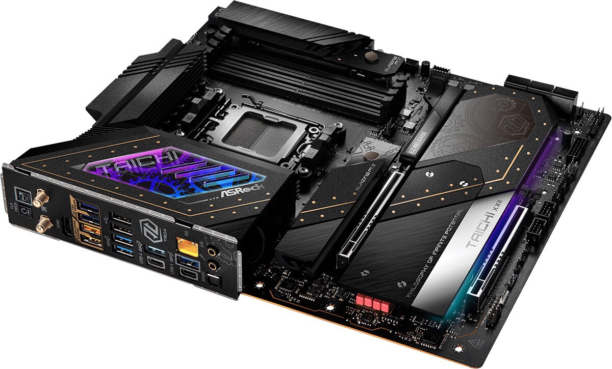 Pllakë amë Asrock X870E Taichi, DDR5, EATX AM5, e zezë
